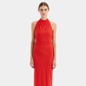 Stunning SIR Red Halter Dress